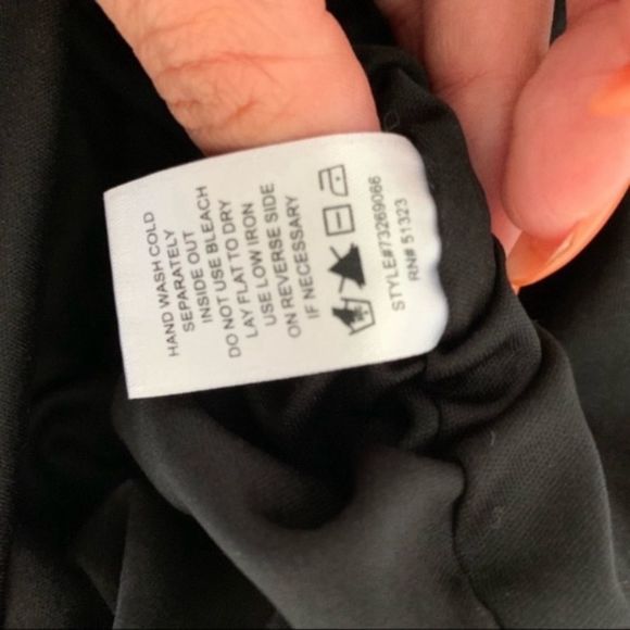 CeCe Metallic One Shoulder Dress Size 4 - Picture 7 of 8